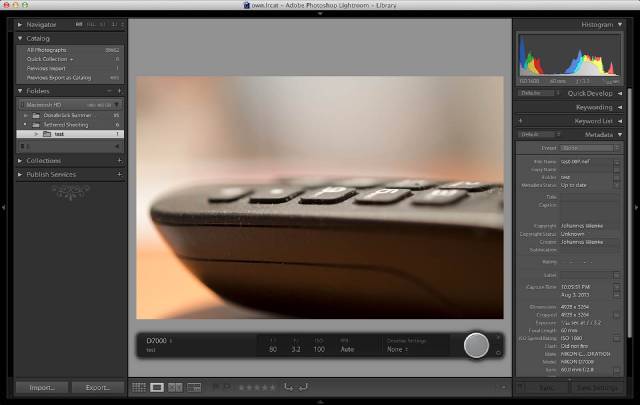Lightroom screenshot